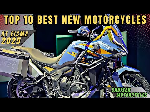 10 Best New Classics, Adventures, Cruiser & Niked Motorcycles For 2025!