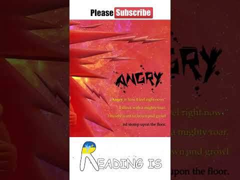 The Way I Feel - ANGRY - Animated Read Aloud Book https://youtu.be/o1mxBUXZdqY  #readaloud #story