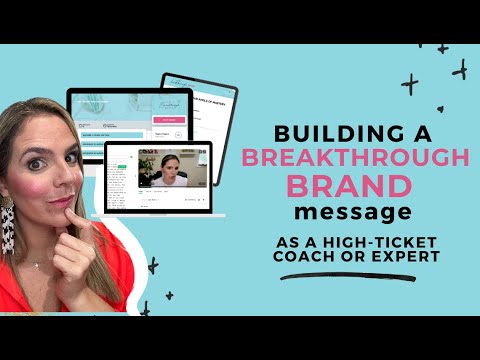 Building a Breakthrough Brand As A High-Ticket Coach