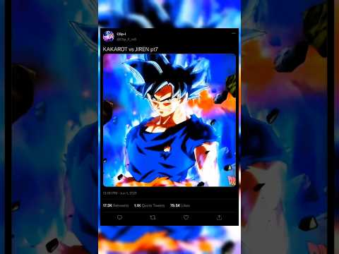 Kakarot vs JIREN pt7 it's have to begin #trend #anime #goku #goku #fypviral #shorts