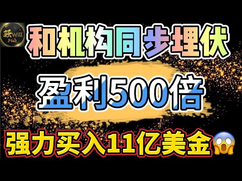 美股投资｜埋伏牛股翻倍暴涨500倍!他们大量买入11亿.重要数据即将暴涨?点位更新SPY｜美股趋势分析｜美股期权交易｜美股赚钱｜美股2024