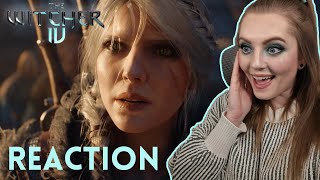 CIRI!!! 🐺The Witcher IV Cinematic Trailer REACTION | Dec. 2024