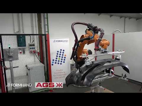 車両シルの自動処理 - FORMHAND (フォームハンド) フレキシブルロボットハンド