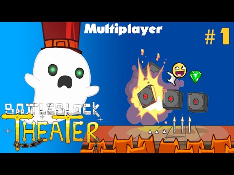 BattleBlock Theatre Coop -Part 1- With Awesomeface-Gaming (FUNNY MOMENTS)