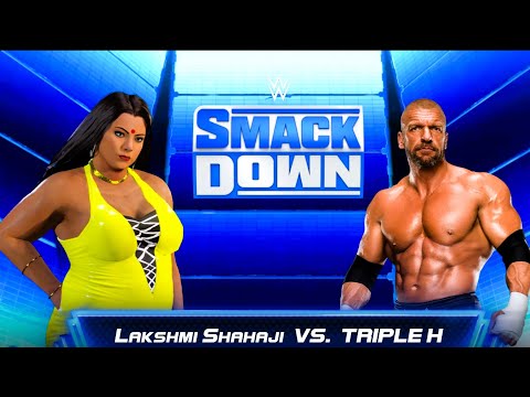 LIVE WWE Match Lakshmi Shahaji Vs Thiple H | Lakshmi Is Back | WWE Raw Fight Live Part 165