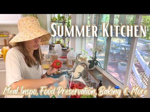 SUMMER KITCHEN ABUNDANCE Meal Prep, Healthy Cooking, Baking, Freeze drying & More!!