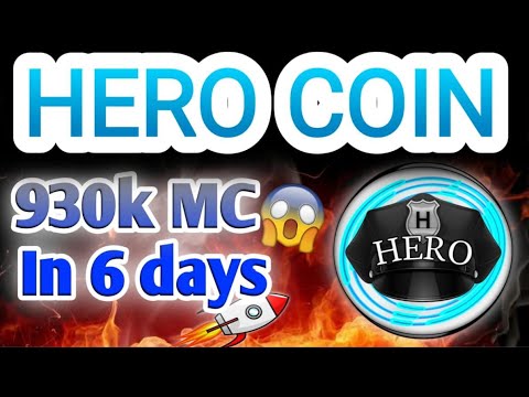 HERO COIN UPDATES || POOCOIN ADS LIVE NOW || MC FROM 20K TO 930K IN 6 DAYS | WINNERS & NEXT GIVEAWAY