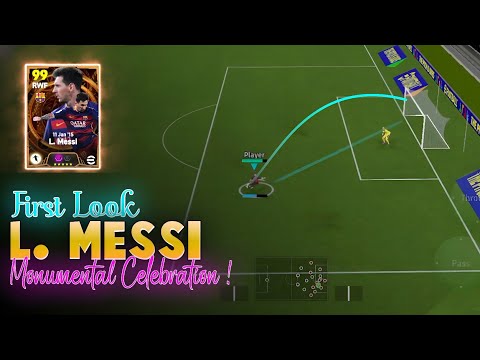 🤯OMG🤯 First Look & Impression Of *NEW L. MESSI* - GOAT🐐| Goals, Skills | Special Celebration | eftbl