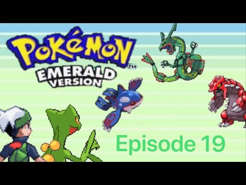 Pokémon Emerald: The Orbs at Mount Pyre.