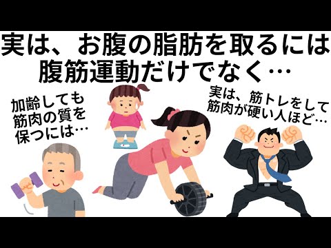 【総集編】筋トレのためになる雑学まとめ