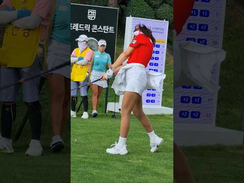 🏌🏾‍♀️ 하체는 안정적이고 티샷은 깔끔!! 배소현 #배소현 #골프 #klpga #스윙