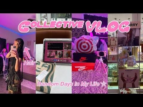 COLLECTIVE VLOG☆ | hair appointment, practice, shoe haul, friends etc… || Ra’Mariah Alexia