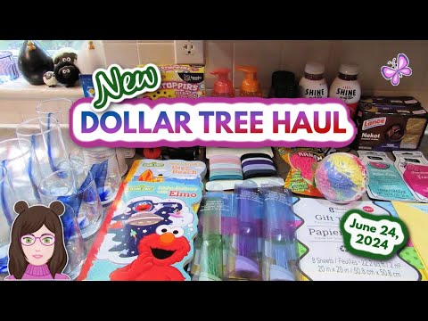 Awesome Dollar Tree Haul! June 24, 2024 #dollartree