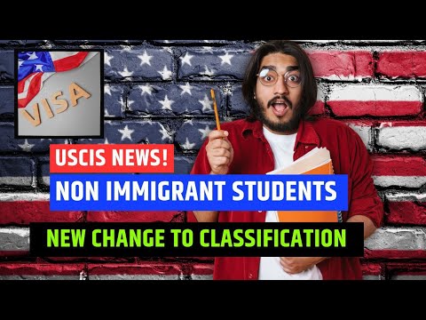 🤯 Big Changes! New USCIS Guidance For Nonimmigrant Student Classification | USCIS Update