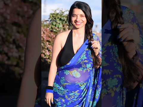 In Saree 🥵 #shorts #shortvideo #saree #morningmotivation #fashion #model #hots #ashvika #beauty