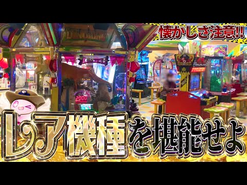 【まさに宝物庫】田舎にあるショッピングセンターのゲームコーナーでレア機種を堪能する！！【メダルゲーム/スピンフィーバー】