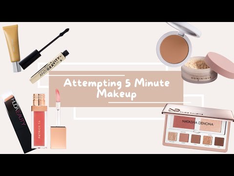 Sisterly Advice - How to do your makeup in 5 mins (CHALLENGE!) + how to start a makeup collection