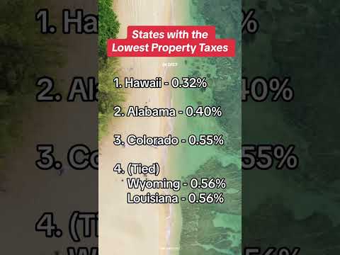 Here are the property taxes for each state ➡️ https://bit.ly/3vvmq5c