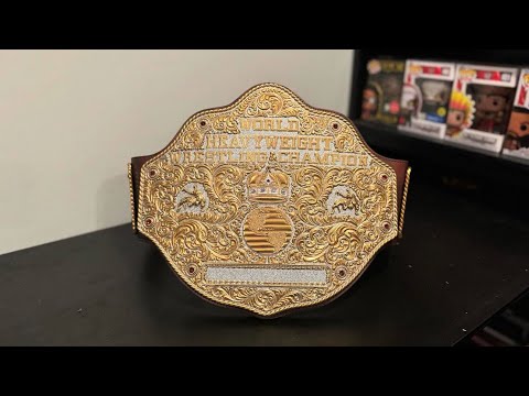 WWE Shoprine Replica Belt Unboxing