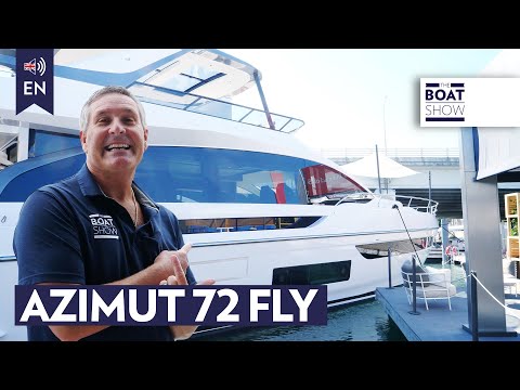 AZIMUT 72 FLY - Walkthrough Review - The Boat Show