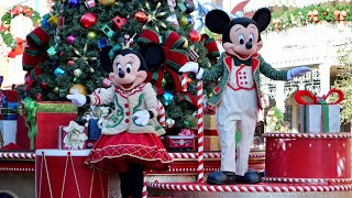 Mickey's Once Upon A Christmastime Parade 2024 Daytime FULL SHOW in 4K | Magic Kingdom Disney World