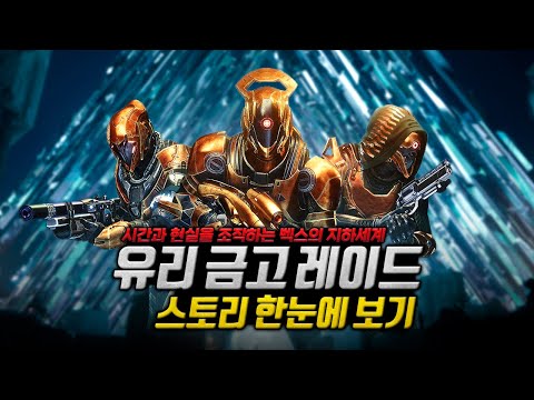 [2K] 시간과 현실을 조작하는 벡스의 지하세계, "데스티니 가디언즈: 유리 금고 레이드" 게임 스토리 한눈에 보기