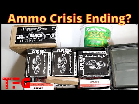 Is the Ammo Crisis Ending? - TheFirearmGuy