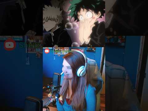 Fanboy Deku 🤣 #anime #animereaction #myheroacademia #reaction #izukumidoriya #deku #bakugo