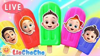 🔴Kids' Live Stream Time | ABC Song, Baby Shark, Wheels on the Bus + More Children Songs | LiaChaCha