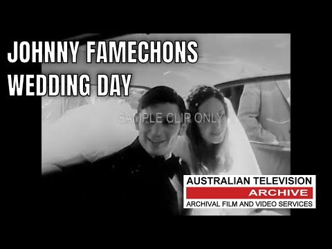 Exclusive Look: Rare Footage of Boxing Legend Johnny Famechon's Wedding Day!