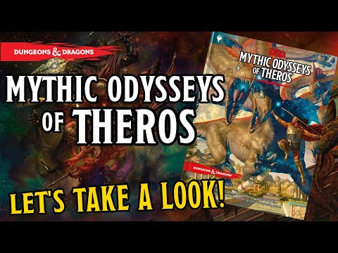 Mythic Odysseys of Theros - Impressions & Flip-through (D&D 5E)