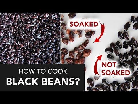 How to cook black beans from scratch?