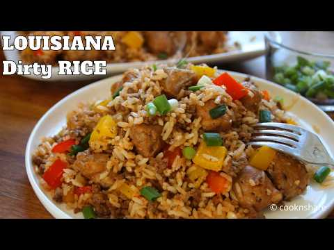 A Hearty Southern Meal: Louisiana Dirty Rice Inspired