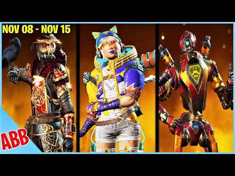 APEX LEGENDS ITEM SHOP TODAY - FRIENDLY FIRE PATHFINDER, HUNTER'S MOON BLOODHOUND(ANNIVERSARY SKINS)