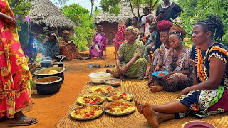 African Village life/cooking  Village food Smokey Swahili Biryani to usher in new year 2025