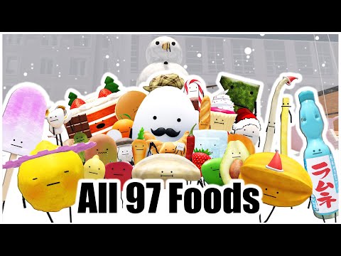 🎅🎁🎄How To Get All 97 Foods and Secret Badges in | Secret Staycation | Roblox