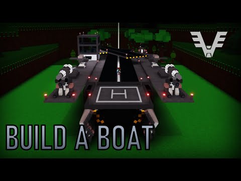 Combat Aircraft Carrier Tutorial | Build a Boat ROBLOX