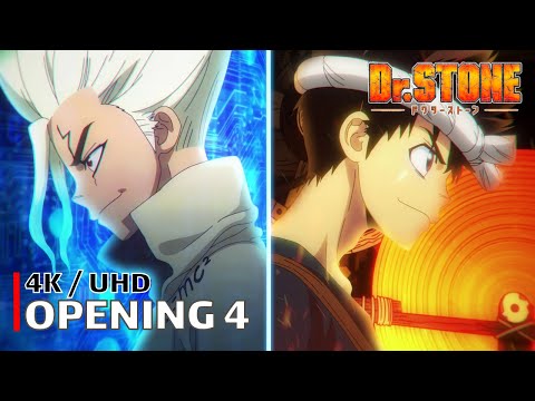 Dr. Stone - Opening 4 【Wasuregataki】 4K / UHD Creditless | CC