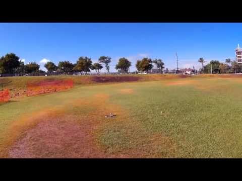 OhMid Q450 Quadcopter Prototype Flips and Crash