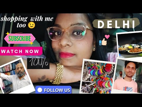 "Delhi’s Shopping Gems | Stunning Earrings, Handbags, Dresses More!Must-Visit Shop with Address"😍👍💯