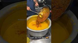 Punjabi’s Style Kadhi Making😍😋|| Indian Street Food