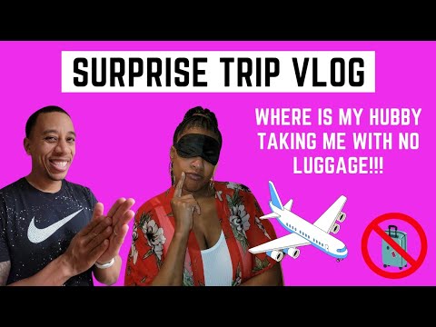 Surprise Trip Vlog | Flying With Nothing! | Usher Las Vegas Concert Review