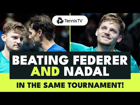 When David Goffin Beat Federer AND Nadal In The Same Tournament 😮