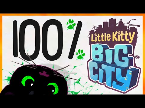 Little Kitty, Big City -  Full Game Walkthrough (No Commentary) - 100% Achievements