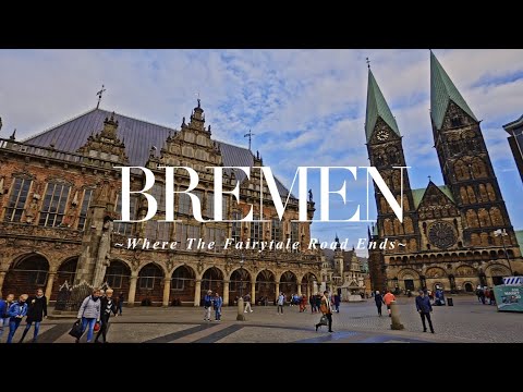 The city dreamed by the "Town Musician of Bremen"