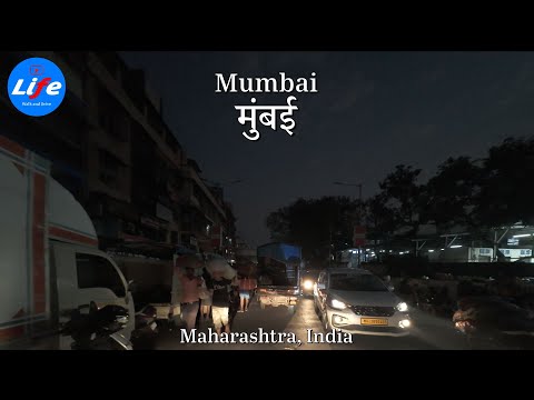 Mumbai 6AM - Downtown Drive 4K