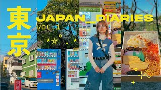 solo traveling in japan vlog 🎏 tokyo cafes, shibuya shopping, shrines, capybara onsen, & more!