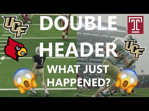 DOUBLE-HEADER! What just happened??!!! NCAA 14 Road To Glory Series S3E3