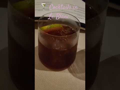 #cocktails #leblanc #cancun #Mexico