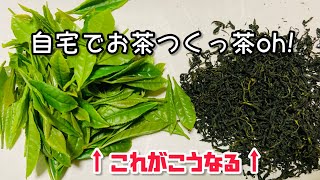 【新茶】おうちでお茶の作り方【日本茶】